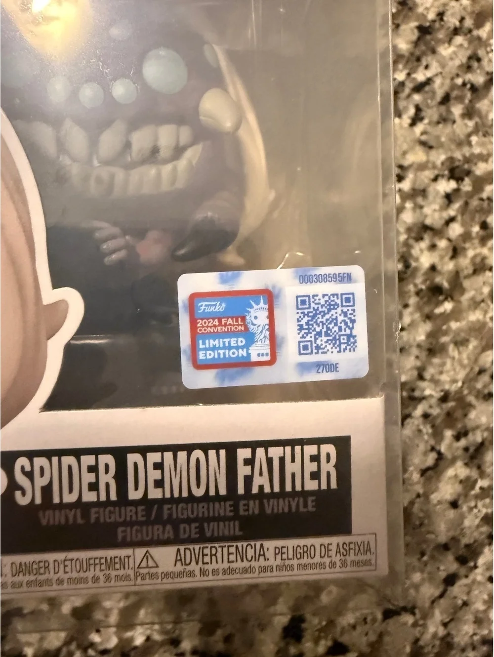 Funko Pop! Demon Slayer Spider Demon Father #1686 Fall Convention LE NM